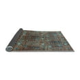 thumbnail image 2 of Ahgly Company Indoor Round Oriental Light Blue Industrial Area Rugs, 4' Round, 2 of 4