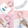 thumbnail image 5 of Qucyy 200Pcs Plastic Keychain Clips, Clear Keychain Connectors, Keychain Snap Clips, Little Tabs for Keys Rings, Card Holders, Luggage Tags, DIY Crafts, Jewelry Making, 5 of 5