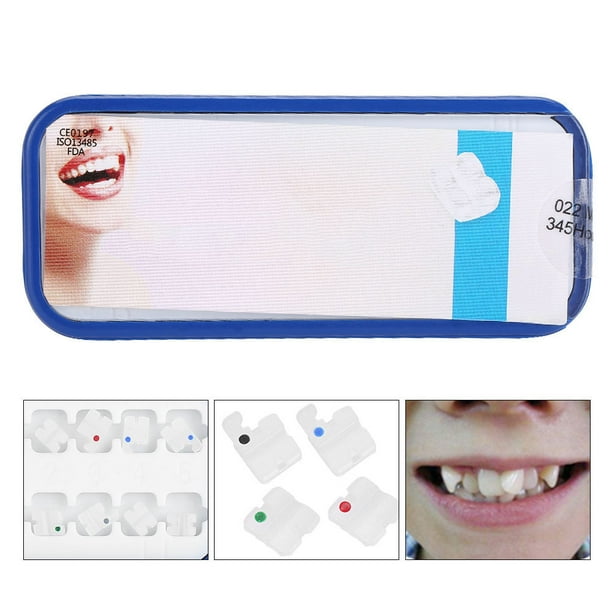 Brackets Dentales de 20 Piezas de Alta, Soportes de Cerámica, Para Herramientas Dentales Dentales Soportes Dentales