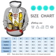 thumbnail image 4 of WHNBCW Men's Hoodie With an Image of Men's Pirate Costume, Funny Pirate Sweatshirt, 4 of 7