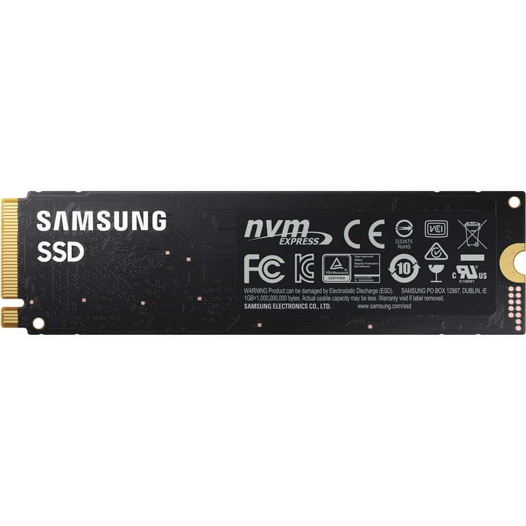 Samsung 980 1TB NVMe M.2 SSD - 3500MB/s Read Speeds, Turbowrite, For  PC/Laptop/Gaming