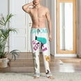 thumbnail image 6 of Lsque Pet Care Grooming Print Men's Pajama Pants, Lounge Pant - Comfortable Home Wear,Elastic Waistband, Stylish Design-Medium, 6 of 9