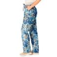 thumbnail image 4 of Woman Within Plus Size Convertible 2-in-1 Cargo Pant & Capri Elastic Waist, 4 of 6