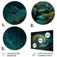 thumbnail image 3 of Designart "Radiant Bonsai in Illumination II" Tree Floral Metal Art Living Room, 3 of 5