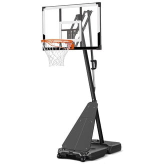 SUGIFT 54in Portable Basketball Hoop with Polycarbonate Backboard