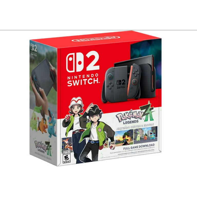 Nintendo Switch 2 with Pokemon Legends Z-A Edition Game Bundle Nintendo Switch 2 with Pokemon Legends Z-A Edition Game Bundle