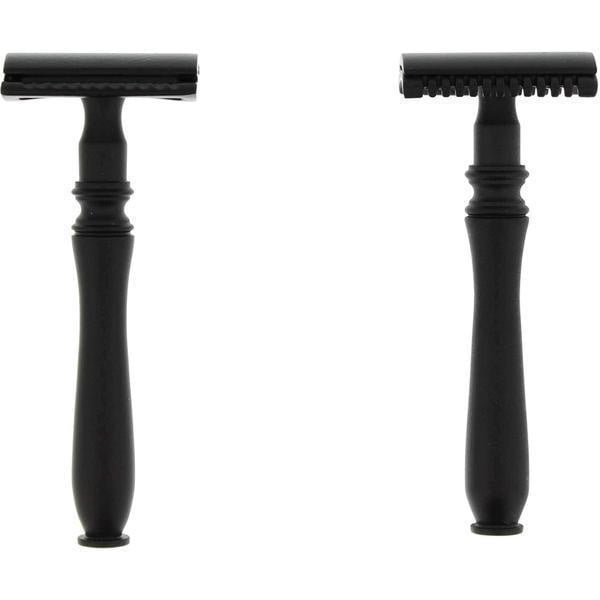 WCS Midnight Collection Razor 77B, Black Stainless Steel-Open Comb