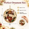 thumbnail image 2 of 6PCS Christmas Wooden Ornaments DIY Pearl Diamond Painting Kit, 2 of 7