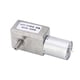 thumbnail image 5 of Motor con engranaje de CC, dirección de rotación de doble eje, Motor de reducción de velocidad de gusano de turbina cuadrada ajustable, DC24V 90RPM, 5 of 14