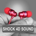 thumbnail image 3 of Fnochy Wired Earbuds Headphones, Microphone Stereo Bass Earphones, Noise Isolation in-ear Headset Compatible with All Smartphones Tablets MP3 Player That with 3.5 mm Interface (Black), 3 of 5