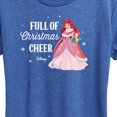 thumbnail image 3 of Disney - Full Of Christmas Cheer Ariel - Women's Short Sleeve Graphic T-Shirt, 3 of 5