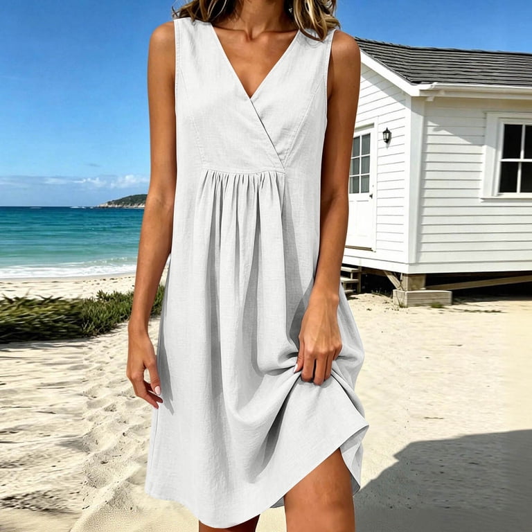 striped casual dress for women Blue Puff Sleeve Shirt Color:Sea wave green/white upload-20220426 AW.Bridal A-line V-Neck Floor