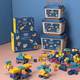 thumbnail image 1 of Juego de caja de regalo portátil con bloques de construcción granulados para niños, juguetes educativos ensamblados para jardín de infantes, regalo para el día del niño, 1 of 4