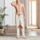 thumbnail image 2 of Fotbe Flat Mushrooms Pantalones de Pijama para Hombre, Pantalones de Dormir, Pantalones de Casa con Cintura Ajustable y Bolsillos-XX-Large, 2 of 6