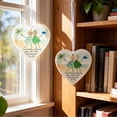 thumbnail image 2 of True Friends are Like Sea Glass, 3pc Heart-Shaped Sea Glass Friendship Decor, Timeless Friendship Heart Keepsake, Heart Acrylic Hanging Decorations, Birthday Gifts for Best Friend Women, 2 of 5