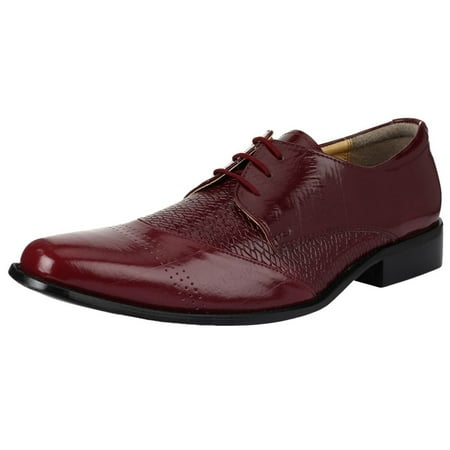 

LIBERTYZENO Donald Mens Leather Oxford Style Formal Shoes