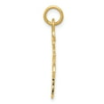 thumbnail image 2 of 14k Solid Polished Chinese Long Life Charm in 14k Yellow Gold, 2 of 3