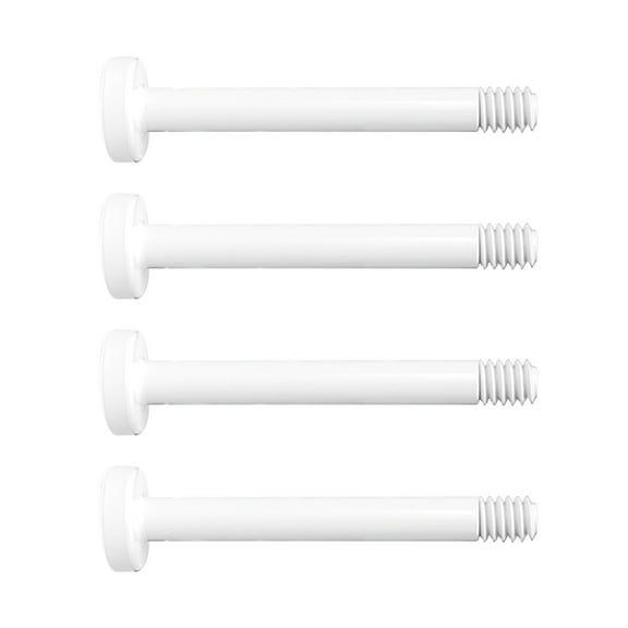 4pcs 6#32 Computer Fan Mounting Screws for 25mm Thickness Computer Case Fans