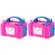 thumbnail image 1 of Inflador automático portátil doble boquilla 600W 220V-240V ahorra tiempo (Rosa UE) Rojo, 1 of 8