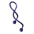 thumbnail image 7 of Jiaroswwei 1Pc 14g Cool Twist Spiral Ear Industrial Barbell Belly Ring Piercing Earring, 7 of 7