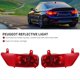 thumbnail image 4 of Car Rear Bumper Fog Lights Reflective Lights for Peugeot 3008 09-15, 4 of 5