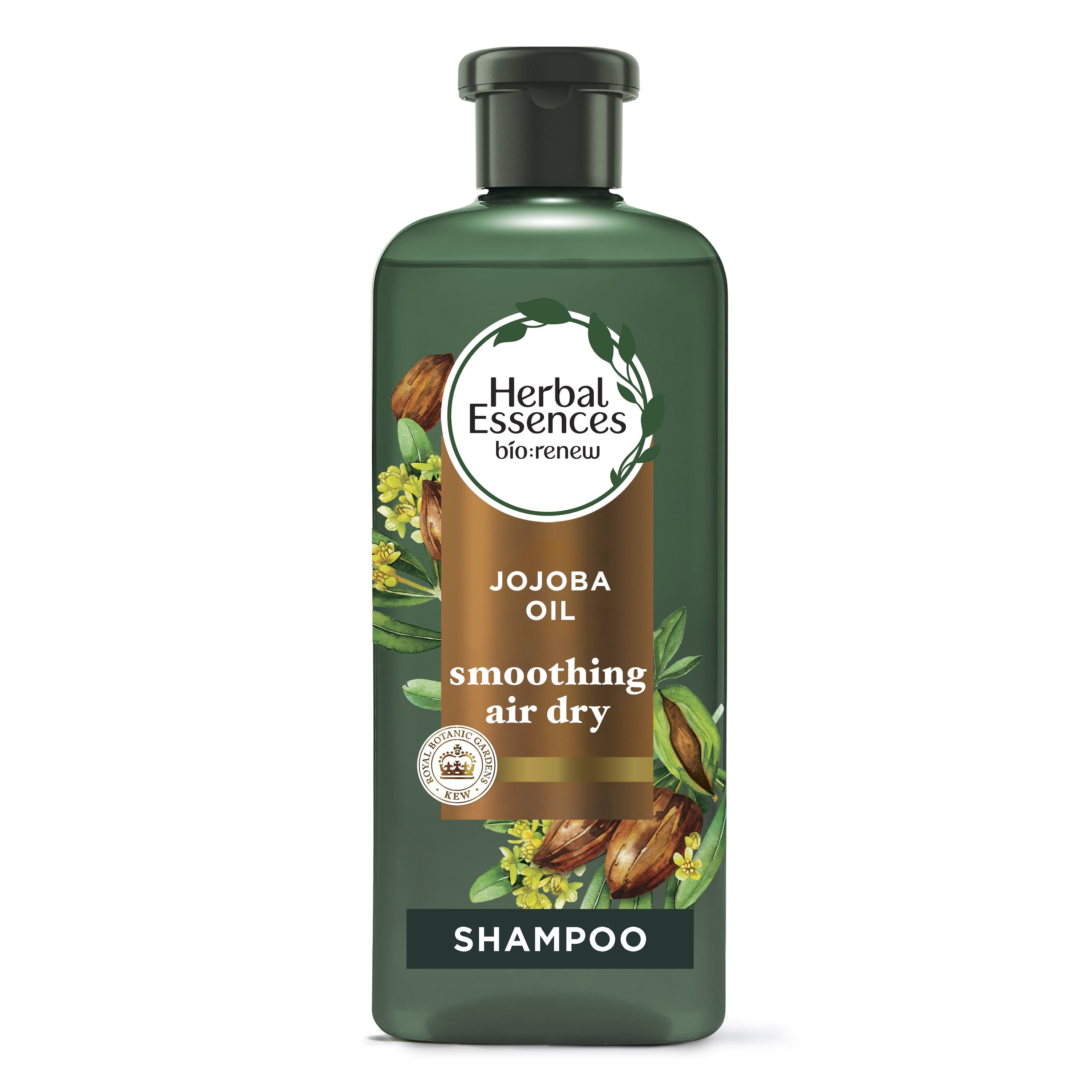 Herbal Essences Sulfate Free Jojoba Oil Shampoo, Smoothing Shampoo for All Hair Types, 13.5 fl