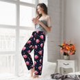 thumbnail image 6 of JUNZAN Cartoon Donut Planets Women's Pajama Pants Drawstring Comfy Sleep Bottoms with Pockets, 6 of 7
