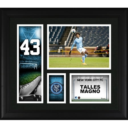 Talles Magno New York City FC Framed 15  x 17  Player Core Collage