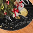 thumbnail image 2 of Falda para árbol de Navidad de Pesadilla antes de Navidad, suave y divertida, decoración navideña de granja con cuello para árbol de Navidad de 36", 2 of 4