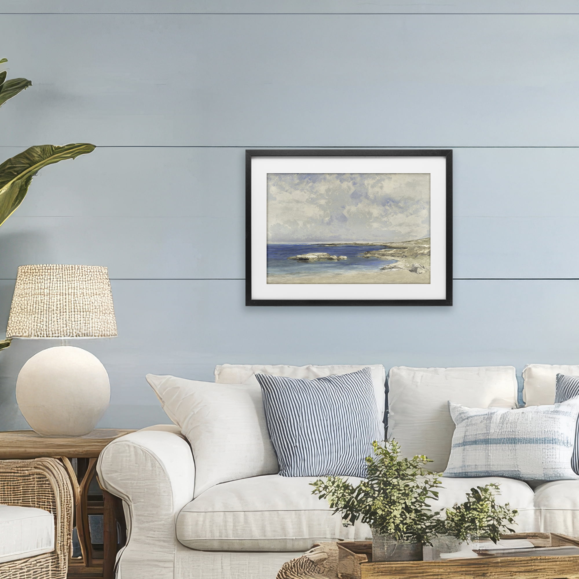 Stupell Industries Pond At Morning Black Framed Print Under Glass, design by Christy McKee