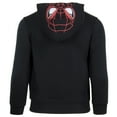 thumbnail image 4 of Marvel Avengers Boys Zip-Up Hooded Cosplay Sweatshirt, Black Panther, Hulk, or Miles Morales Spider-Man (Miles Morales, Size 8), 4 of 4