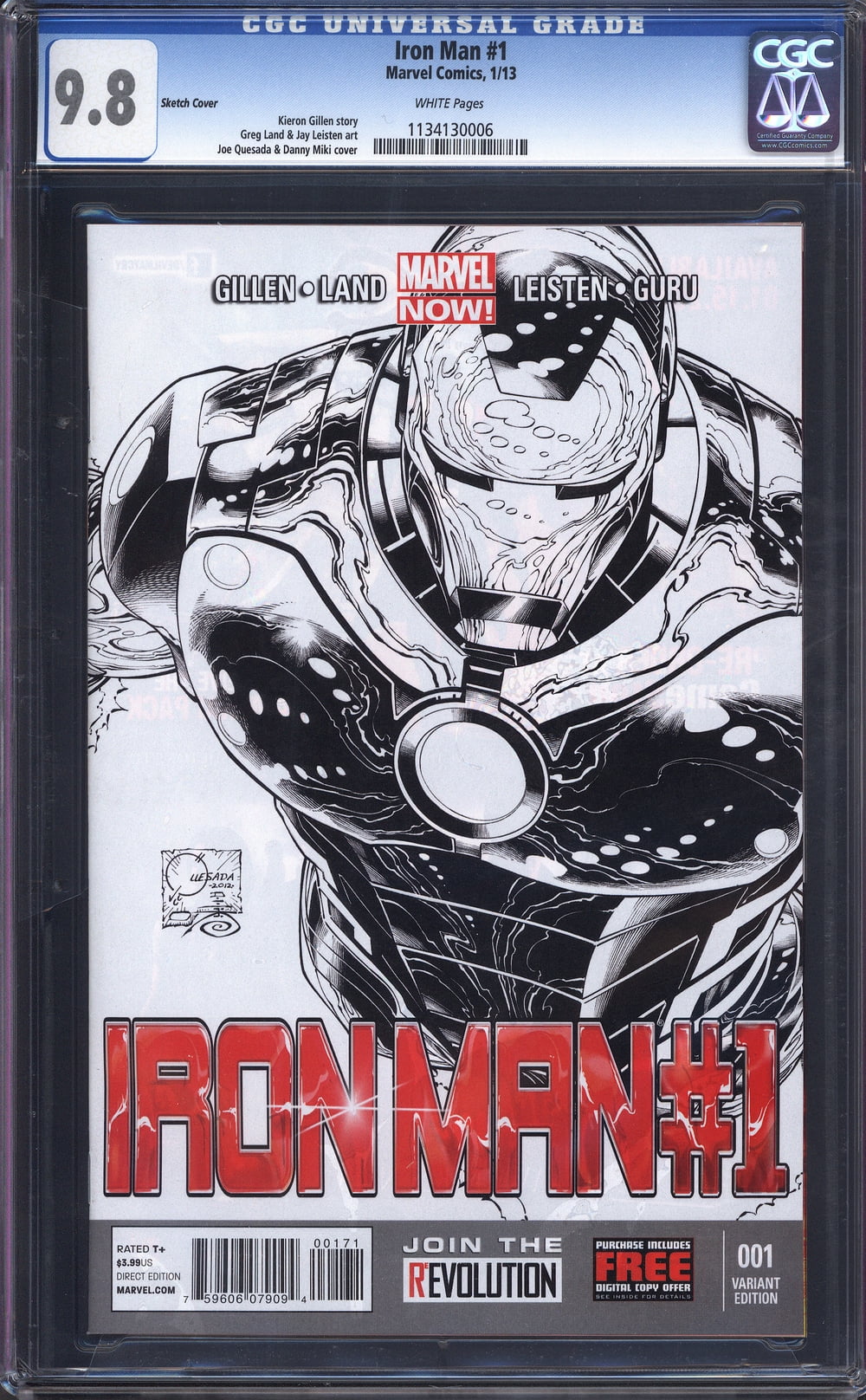 Iron Man #1 - CGC 9.8 Comic Book
