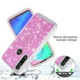 thumbnail image 2 of for Motorola Moto G Fast Glitter Bling Full Body Built In Screen Protector Case Phone Case PU Shock Bumper Scratch Guard Skin Wrap Slim Cover, 2 of 4
