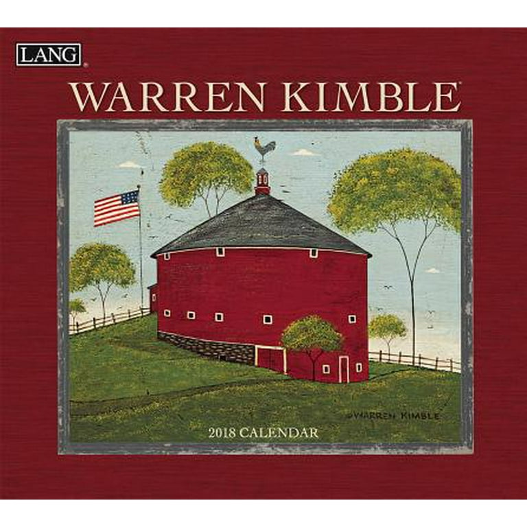 LANG WARREN KIMBLE 2023 WALL CALENDAR [Calendar] Warren Kimble dec