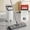 13in Mop Set with 4 Pads, variant on Flat Mop and Bucket Set with Wringer, Adjustable Handle, 4 Washable Microfiber Mop Pads, Hands-Free Floor Cleaning System for Home, Kitchen and Bathroom
