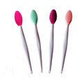 thumbnail image 1 of Herramienta de cepillo de labios Cepillo exfoliante de labios de silicona de doble cara Cepillo de labios de silicona exfoliante para hombres y mujeres (4 colores 4 piezas), 1 of 5