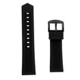 thumbnail image 1 of Set de Accesorio de Reloj: Reloj Brazalete de Silicona de Longitud 117 mm 21mm negro Zulema Banda de reloj de goma de silicona, 1 of 8