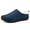Blue, variant on Earlde Men's Women's Winter Warm Slippers with Fuzzy Plush Lining Slip on House Shoes with Indoor Outdoor Anti-Skid Rubber Sole