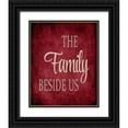 thumbnail image 1 of Robinson, Tamara 12x14 Black Ornate Wood Framed with Double Matting Museum Art Print Titled - The Family Beside Us - Red, 1 of 4