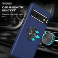 thumbnail image 5 of Case for Google Pixel 7A 2023, Light Shockproof Protective Cover with Built-in Rotating Holder Kickstand Car Magnetic Bracket Case Compatible for Google Pixel 7A 2023 (Blue), 5 of 14