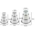 thumbnail image 6 of Hloma Food Grade Cake Mold Non-stick Aluminum Alloy High Temperature Resistant 3 Tiers Cake Pan Party Decor, 6 of 8