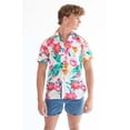 thumbnail image 2 of Ragstock Tropical Palms Hawaiian Shirt, 2 of 4