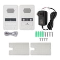 thumbnail image 2 of Window Speaker Intercom, US Plug 100-240V Premium Speaker Window Two Way Intercom System ABS Easy Control  for Bank, 2 of 7