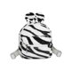 thumbnail image 2 of Bolsa Bonita mochila con orejas de conejo, diseño de animales de peluche, mochila informal (cebra blanca) JShteea Para Estrenar, 2 of 6