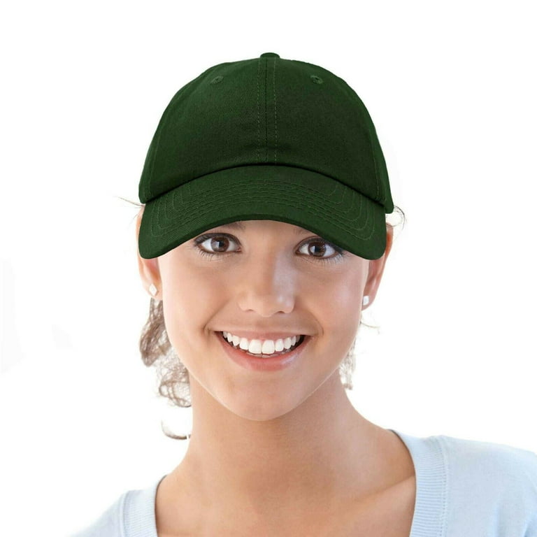 Baseball Cap Men Women Adjustable Plain Dad Hats Low Profile Solid Ball Cap