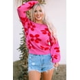 thumbnail image 4 of FOLUNSI Floral Knit Sweater: Chic, Cozy, & Flattering - Women's Style, 4 of 8