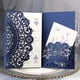 thumbnail image 2 of Tarjeta de invitaciones de boda de corte láser europeo, tarjeta de felicitación de negocios de encaje triple, decoración de recuerdo de fiesta de boda de compromiso, 10 piezas, 2 of 4