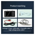 thumbnail image 4 of Portable Digital Oscilloscope 50M Sampling Rate 10M Analogue Bandwidth Oscilloscope 6A Current Waveform Measurement Dual-channel ,Professional Designed, 4 of 6