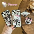 thumbnail image 2 of Sanrio Hello Kitty Kuromi Melody Cinnamoroll Magnetic Attraction Stand Case For iPhone 15 14 11 13 12 Pro Max Back Case  Wangyu, 2 of 7