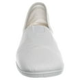 thumbnail image 5 of Soda Flat Women Shoes Linen Canvas Slip On Loafers Memory Foam Gel Insoles OBJI-S White 7.5, 5 of 7